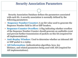 Parameter Security IP Security | PPTX