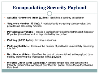 Parameter Security IP Security | PPTX