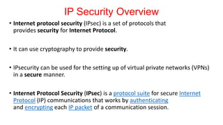 IP Security | PPT