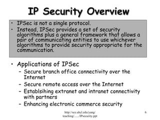 IPsecurity.ppt information security in | PPT