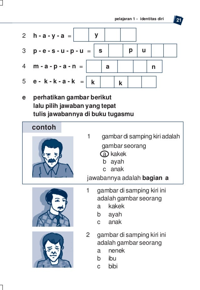 Soal Ips Kelas 1 Sd Dengan