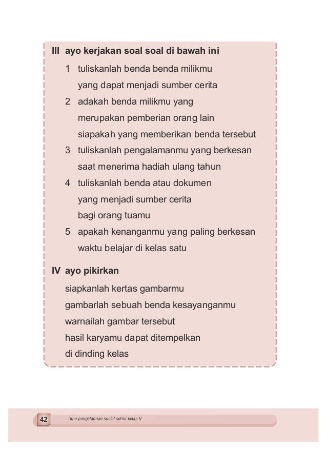 Ips Kelas 2 Sd Sri Mulyaningsih