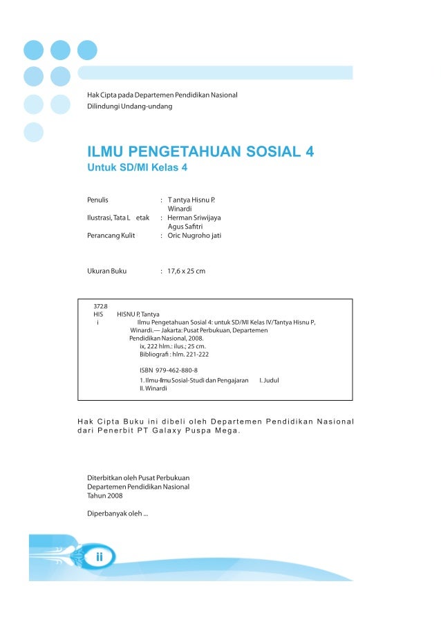 Bse Ips Kelas 4 Tantya Hisnu