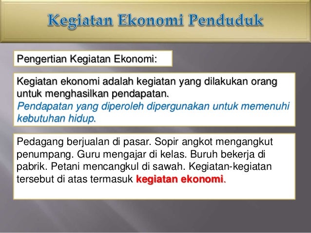Berikanlah Contoh Kegiatan Ekonomi Yang Memanfaatkan Kedua Jenis Sumber Daya Alam Tersebut