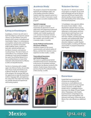 IPSL Brochure - Programs in The Americas 2008