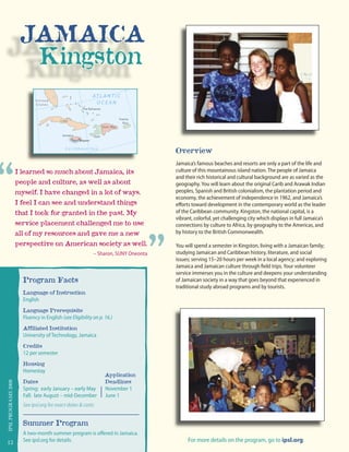 IPSL Brochure - Programs in The Americas 2008