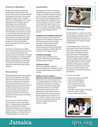 IPSL Brochure - Programs in The Americas 2008