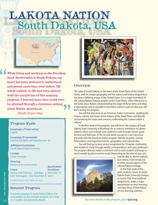 IPSL Brochure - Programs in The Americas 2008