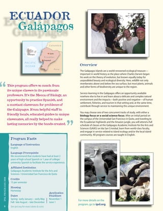 IPSL Brochure - Programs in The Americas 2008