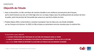 Les Français et la lecture - Édition 2025 | PDF