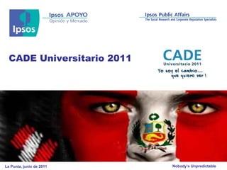 CADE Universitario 2011 