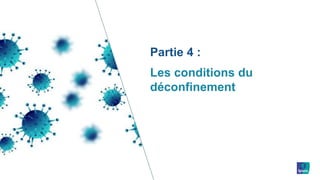 Partie 4 :
Les conditions du
déconfinement
 