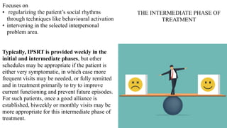 Interpersonal & Social Rhythm Therapy (IPSRT) for Bipolar Disorder ...