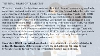Ipsrt Sleep Guidelines.pdf Interpersonal & Social Rhythm Therapy (IPSRT) for Bipolar Disorder ...