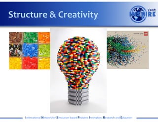 International Network for Simulation-based Pediatric Innovation, Research and Education
Structure & Creativity
 