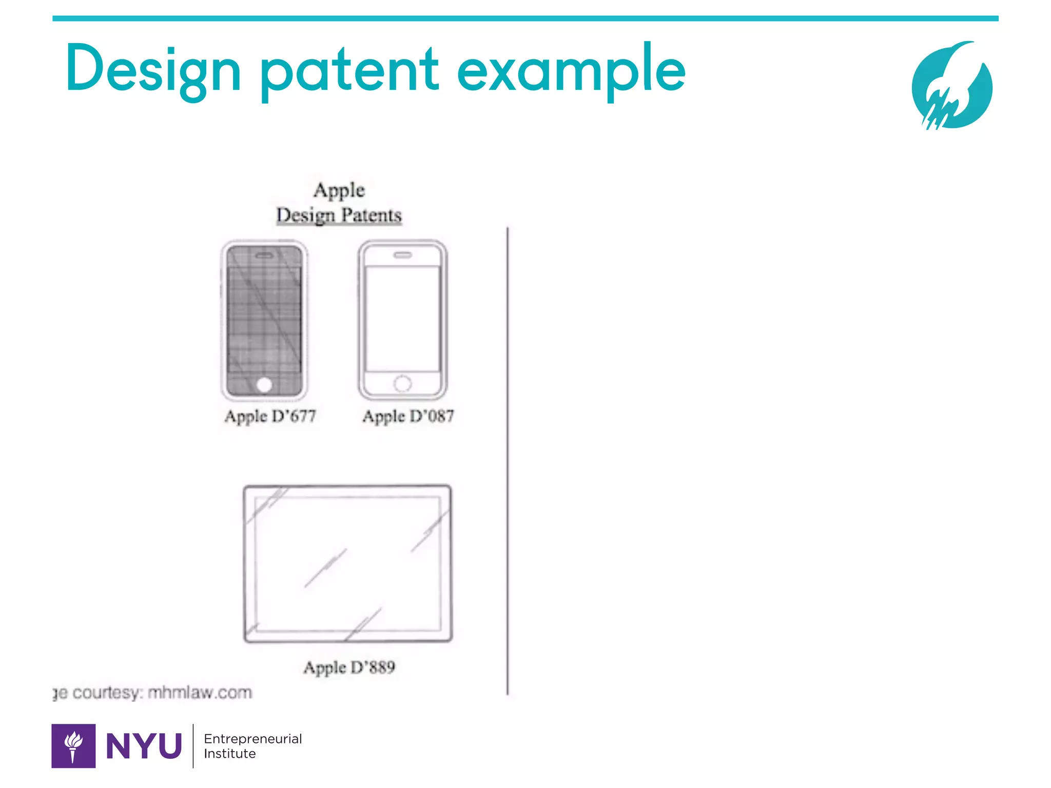 Design patent example
 
