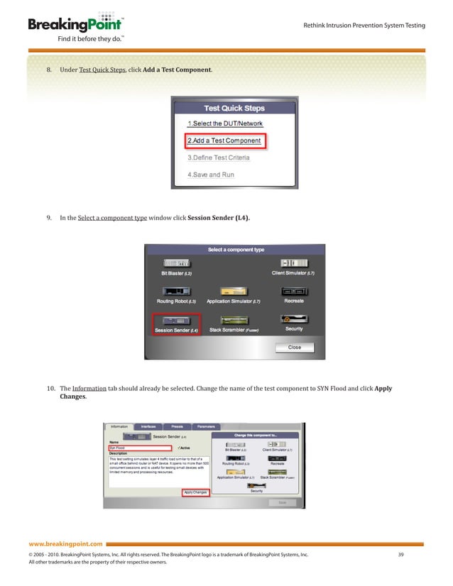 IPS Test Methodology | PDF | Computer Networking | Computing