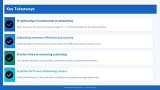 CompTIA Network+ Certification: IP Addressing and Subnetting Made Easy ...