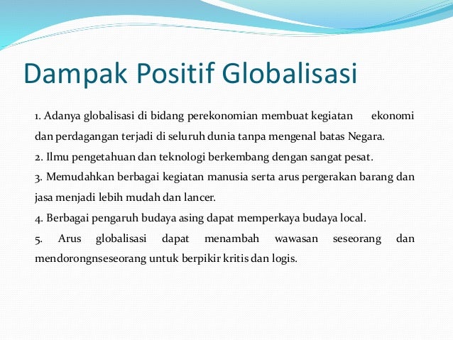 IPS VI Peranan Indonesia pada Era Globalisasi