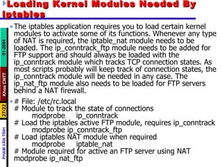 IPTABLES | PPT