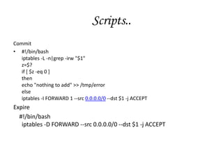Iptables | PPTX