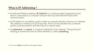 IP Tables And Filtering | PPTX