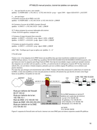 Iptables firewall | PDF
