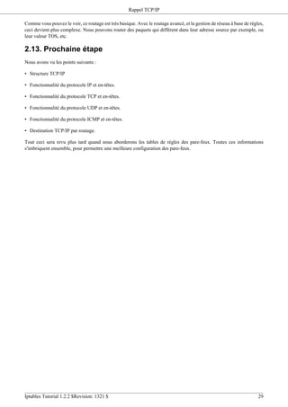 Iptables tutorial | PDF