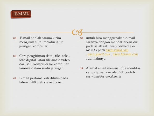 Contoh Email Jenis Pop Mail Adalah - Contoh Sip