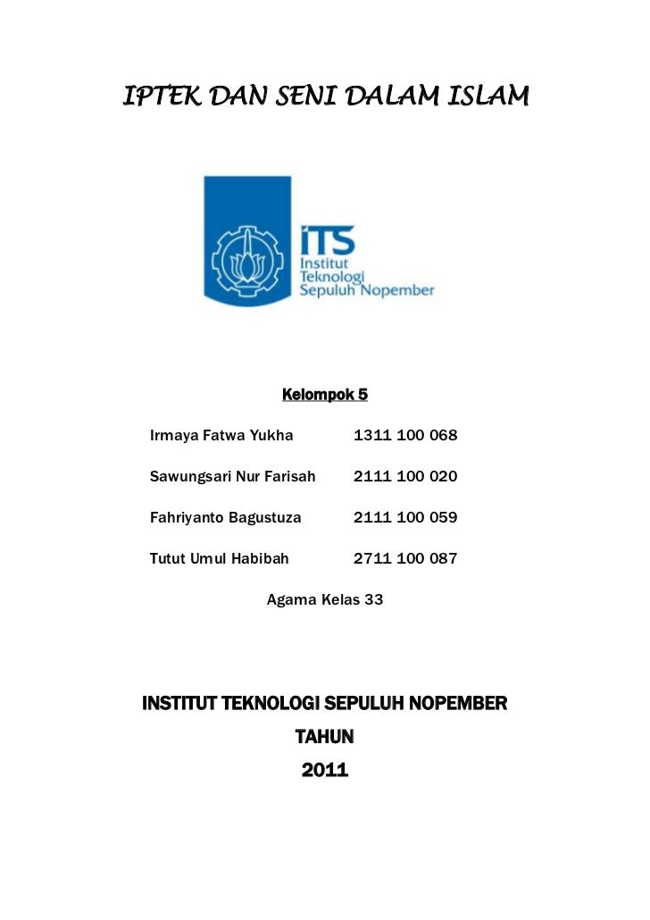 Iptek Dan Seni Dalam Islam
