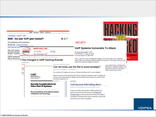 IP Telephony Security 101