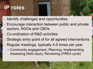 Innovation systems and innovation platforms