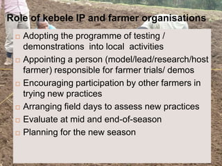 Innovation systems and innovation platforms