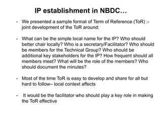 Local innovation platforms: Experiences from the Nile BDC in Ethiopia