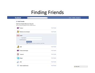 Finding Friends
 