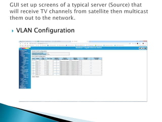  VLAN Configuration
 