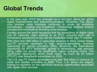 IPTV market analysis | PPT