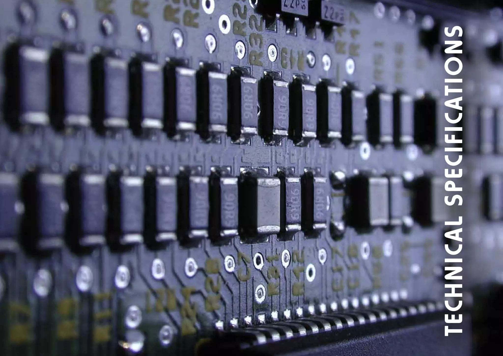 TECHNICAL SPECIFICATIONS
 