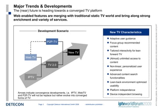 IPTV Forum London - New Trends and Platform Strategies for New TV | PPT