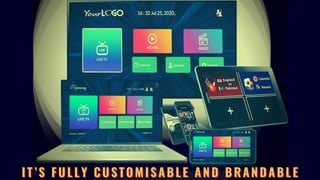 IT’S FULLY CUSTOMISABLE AND BRANDABLE
IT’S FULLY CUSTOMISABLE AND BRANDABLE
IT’S FULLY CUSTOMISABLE AND BRANDABLE
 