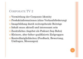 IPTV in der PR