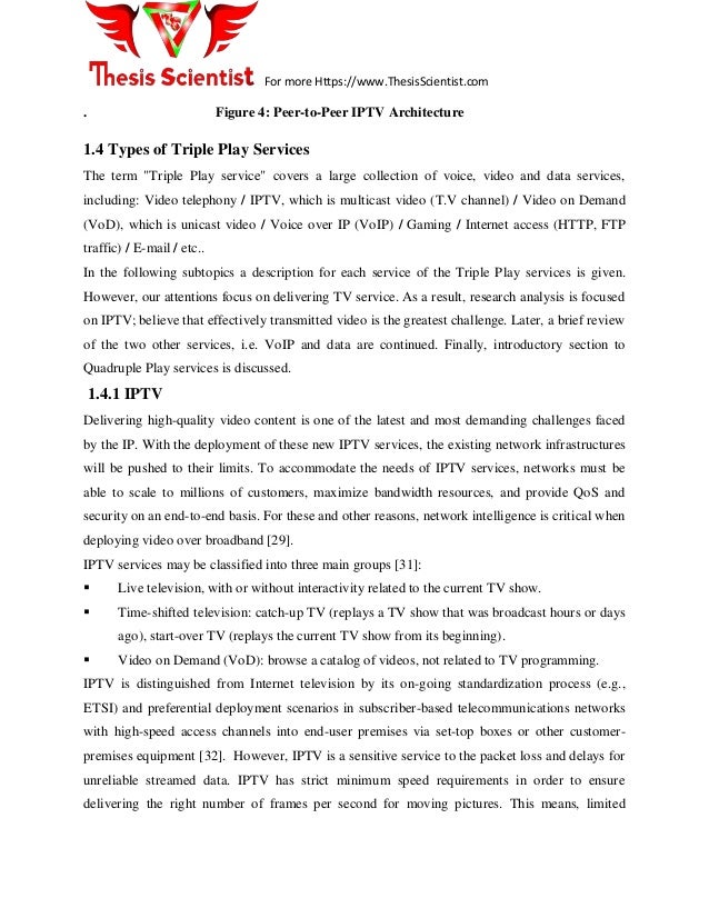 Master thesis voip