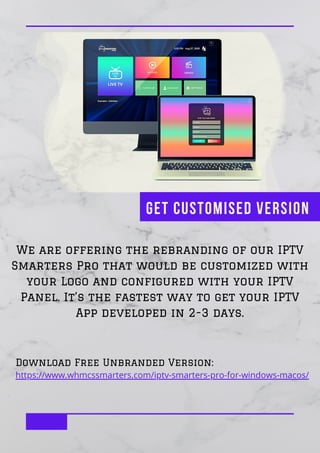 NEW IPTV SMARTERS PRO LAUNCHED FOR WINDOWS/MAC OS | PDF