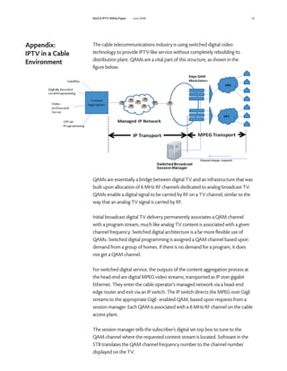 Iptv White Paper June08 (MOCA) | PDF