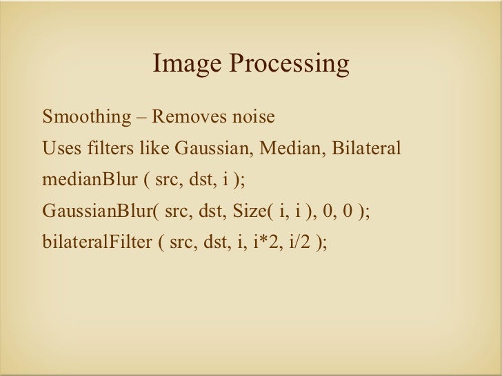 Image Processing with OpenCV