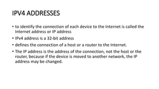 IPV4 addresses | PDF