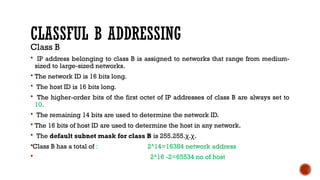 UnderstandIPv4 Addressing and Subnetting | PPTX