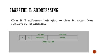 UnderstandIPv4 Addressing and Subnetting | PPTX
