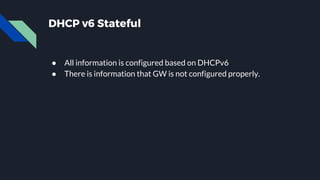 Deploying IPv6 on OpenStack | PDF