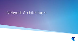 Network Architectures
 